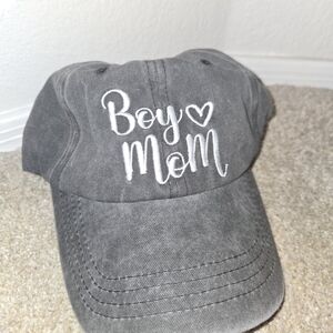 Boy Mom Gray Hat